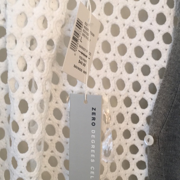 NWT knit & lace Cardigan - Picture 4 of 5